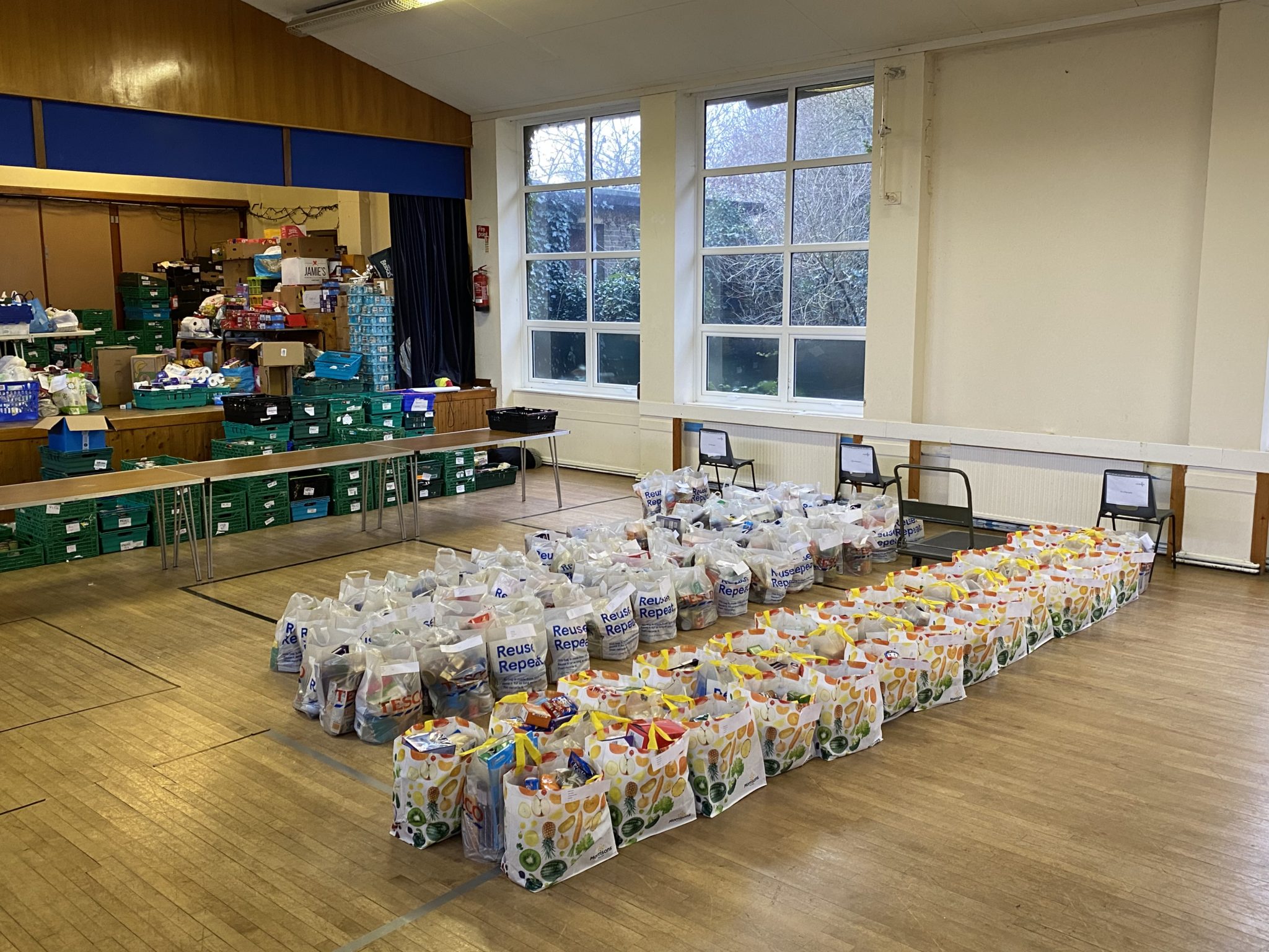 Danesholme Junior Academy Corby Foodbank